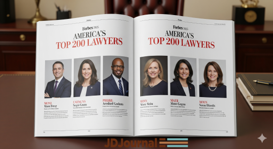 Forbes Reveals 2025 List of America’s Top 200 Lawyers, Showcasing Legal Excellence Across the Nation