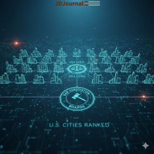 Bar Association Boards for U.S. Cities Ranked 201–250 Revealed