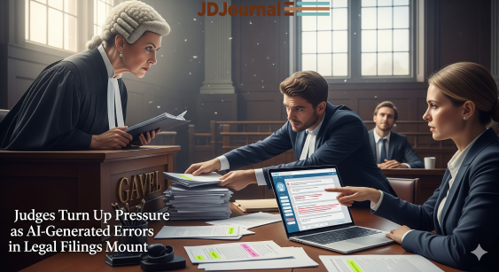 Judges Turn up Pressure as AI-Generated Errors in Legal Filings Mount