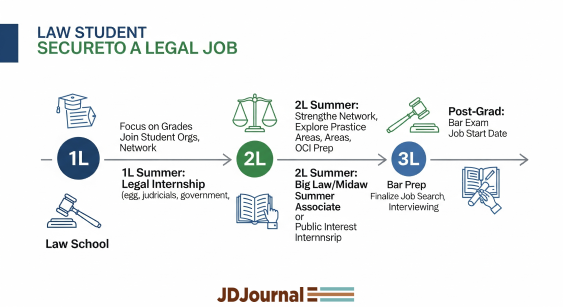 Proven Strategies to Land Your Dream Legal Job—A Law Student’s Timeline for Success