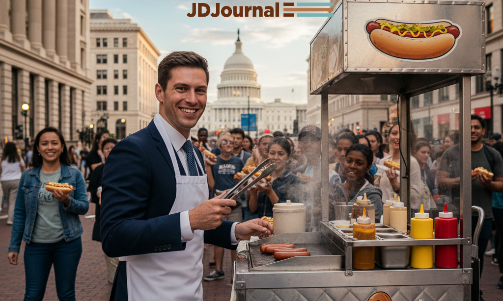 Washington IRS Lawyer Turns Furlough into Opportunity, Launches Hot Dog Cart Dream