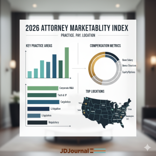 2026 Attorney Marketability Index: Key Practice, Pay, and Location Insights