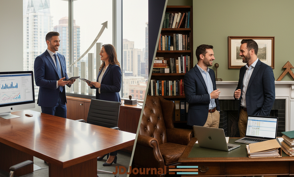 Midsize vs Small Law Firm Partner Compensation 2025–2026